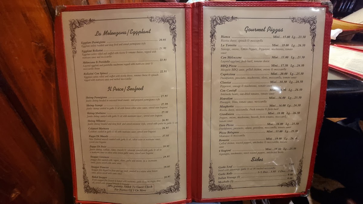 La Torretta Menu - Image 4